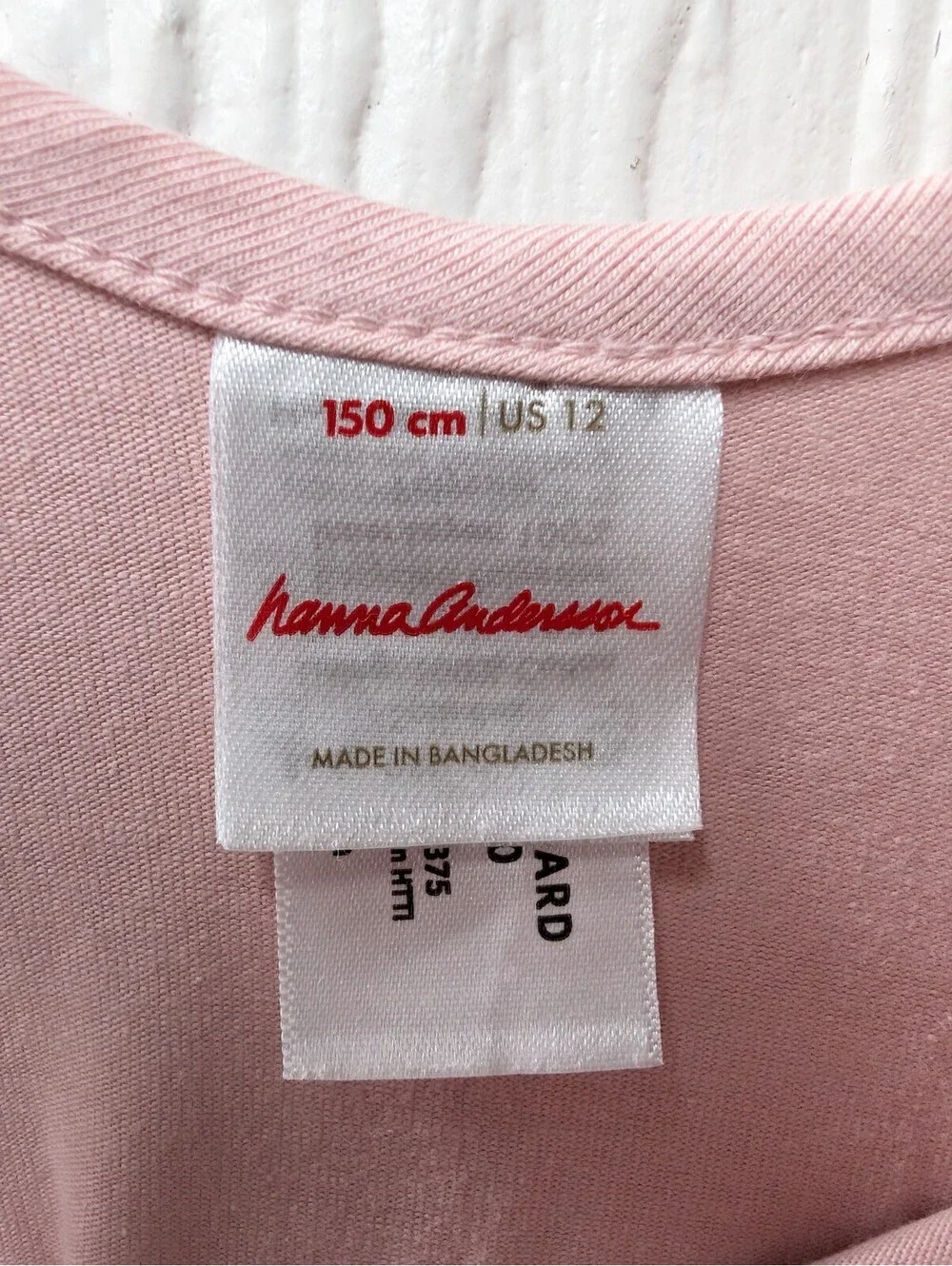 Hanna Andersson Pink Tulle Party Dress Fairy Princess Twirl Girl's Size 12 150cm